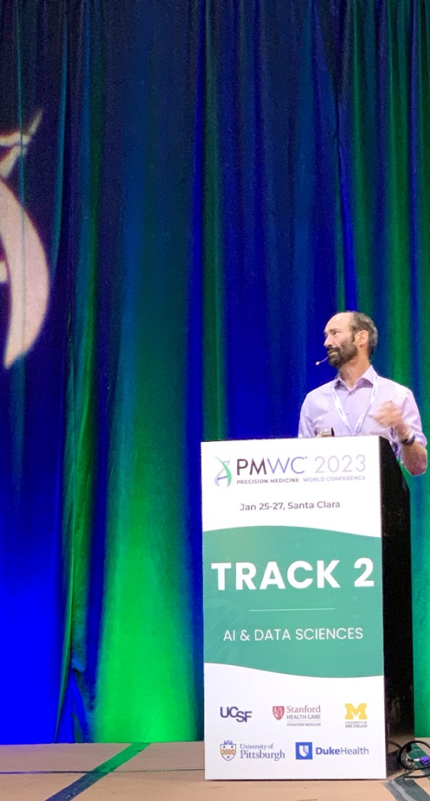 Michael P Snyder PhD presents at PMWC23