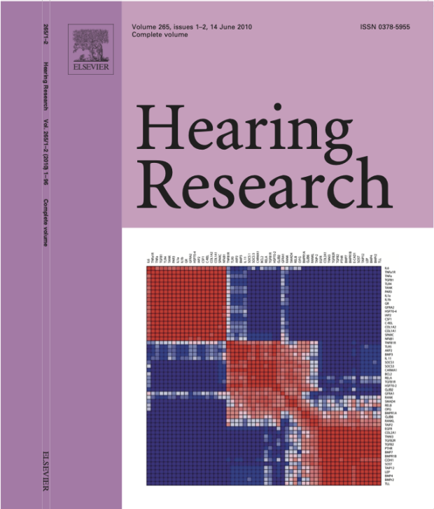 Hearing Research magazine cover