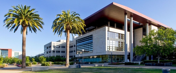LKSC School of Medicine building on main Stanford campus