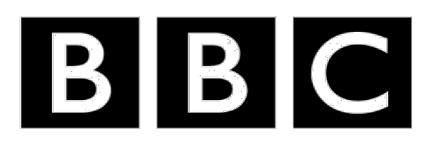 black British Broadcasting Corporation logo